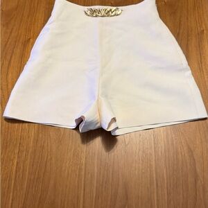 Valentino White High Waist Shorts - weekend flash sale